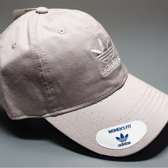 Adidas Trefoil Logo Fit ICE Purple Strapback Adjustable Baseball Cap NWOT - Picture 3 of 9